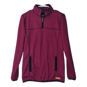 Powder River‎ Outfitters Jacquared Fleece Pullover Size Small